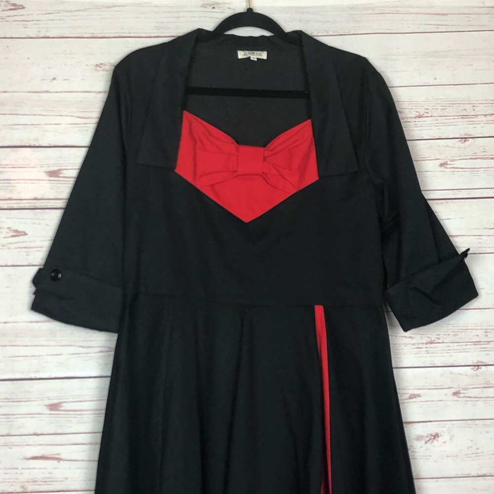 Elegance Muse Retro Rockabilly Dress Size XXL - Picture 2 of 8